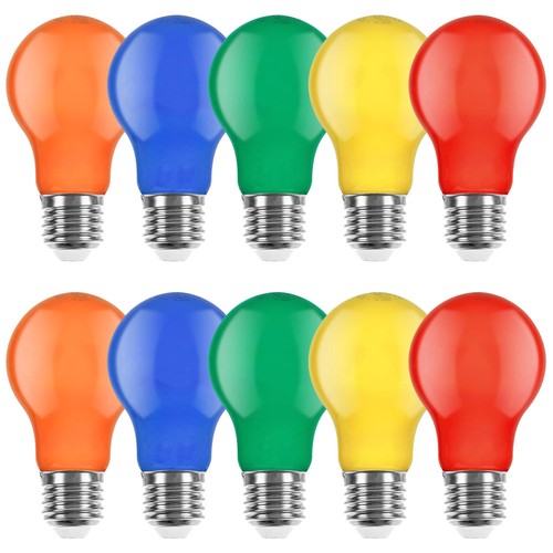 Set lampadine led colorate - 10,