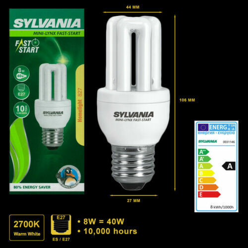 Lampadina sylvania e27 pot - lampadina,