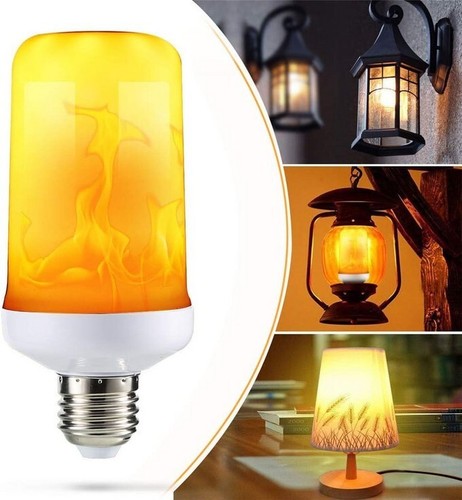 Lampadina effetto fiamma e27 - lampadina,