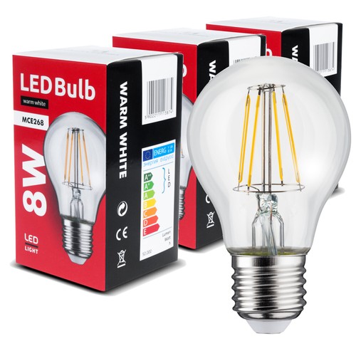 Lampadina e27 led filamento - e27,