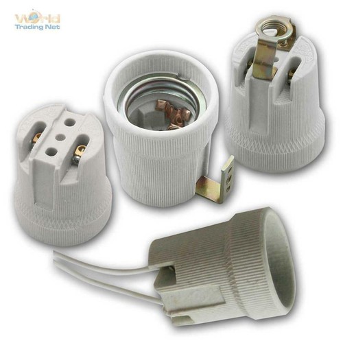 Portalampada e27 ceramica - portalampada,