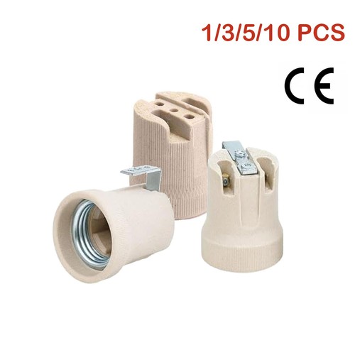 Portalampada e27 ceramica - portalampada, in