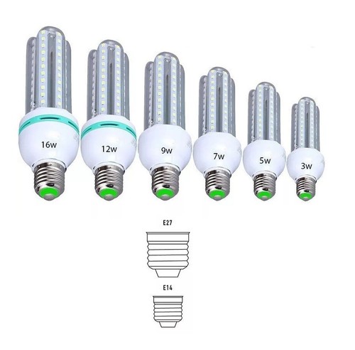 Lampadina led e27 e14 - 5w, 7w