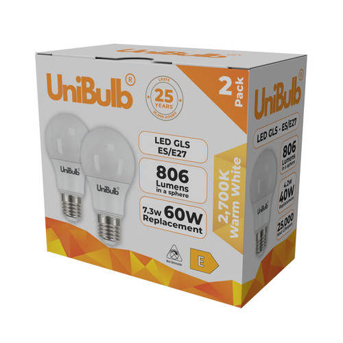 Unibulb e27 lampadine led - e27,