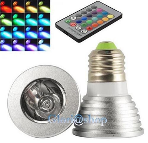 Lampadina led rgb - 1, e27