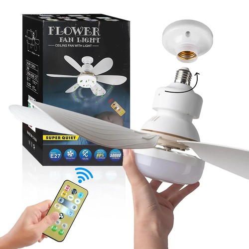 Lampadina ventilatore e27 led - ventilatore,