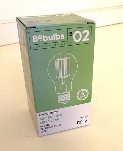 Bebulbs b02 lampadina led - 5v,